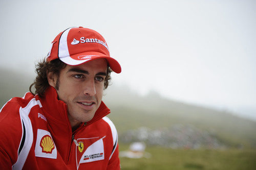 Fernando Alonso en el verano de Madonna di Campiglio