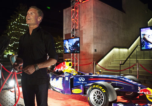 David Coulthard ejerció de maestro de ceremonias