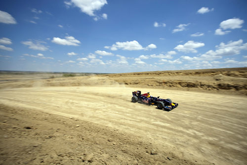 Coulthard rueda en el futuro Circuit of the Americas