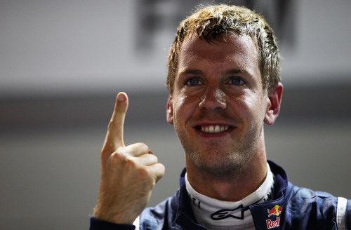 Sebastian Vettel se vuelve a llevar la 'pole' en el GP de Singapur 2011