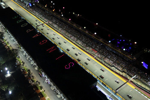 Parrilla de salida del GP de Singapur 2011