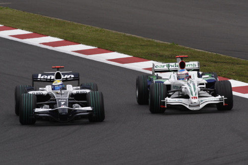 Rosberg y Button