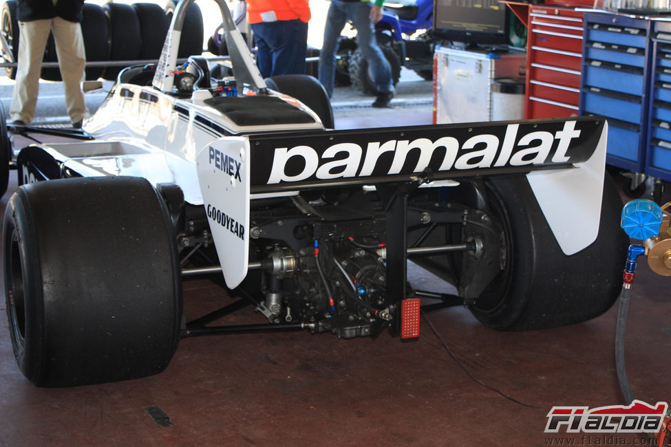 Alerón trasero del Brabham BT49C