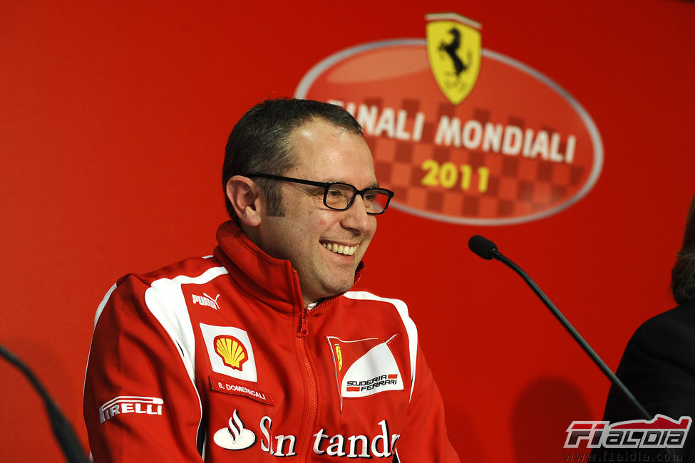 Stefano Domenicali en las Finales Mundiales de Ferrari 2011