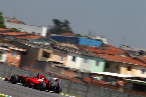 Felipe Massa en los libres del GP de Brasil 2011