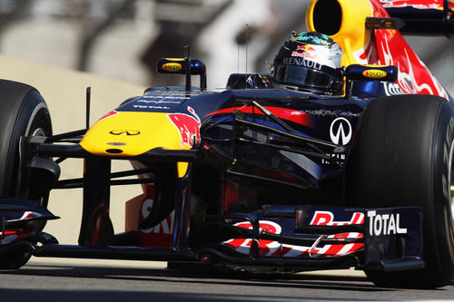 Sebastian Vettel en los libres del GP de Brasil 2011