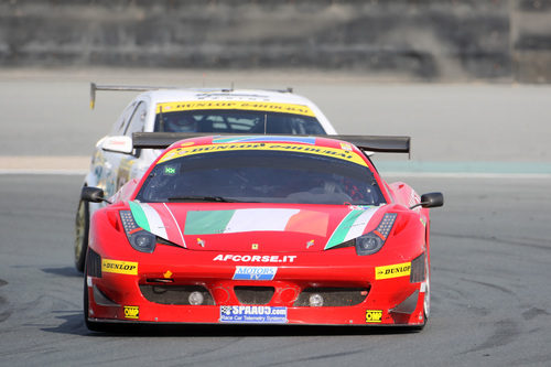 El Ferrari 458 GT3 en las 12 horas Gulf de Abu Dabi