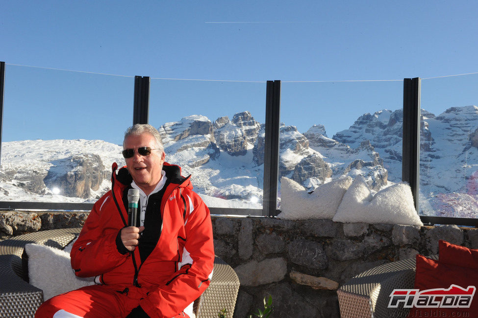 Piero Ferrari en Madonna di Campiglio