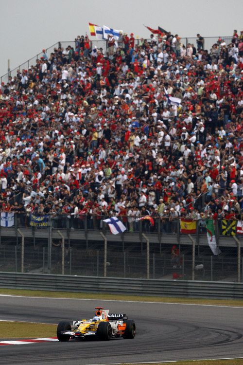 Alonso en el GP de China