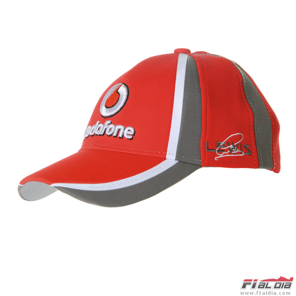 Nueva gorra de Lewis Hamilton para 2012