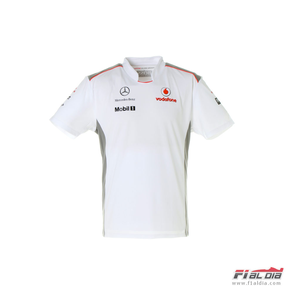 Nueva camiseta de McLaren para 2012