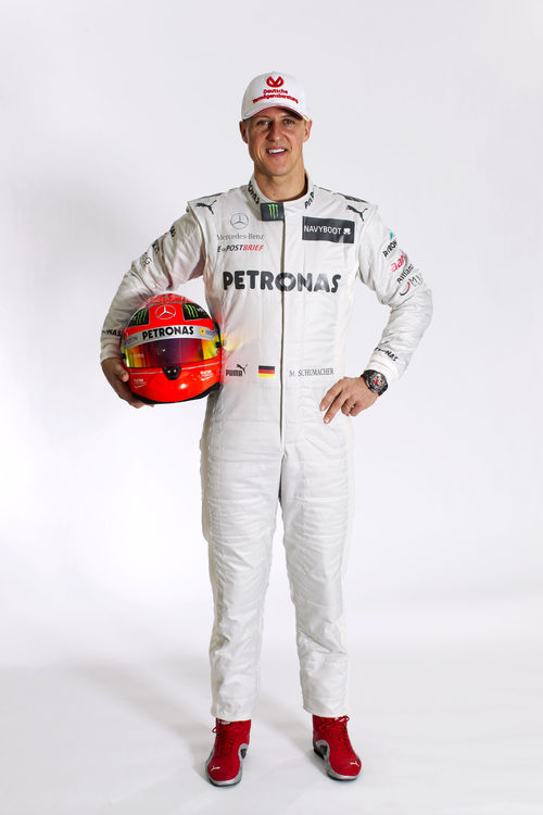 Michael Schumacher, piloto de Mercedes para 2012