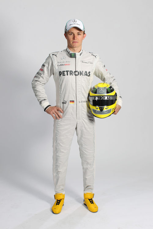 Nico Rosberg, piloto de Mercedes para 2012