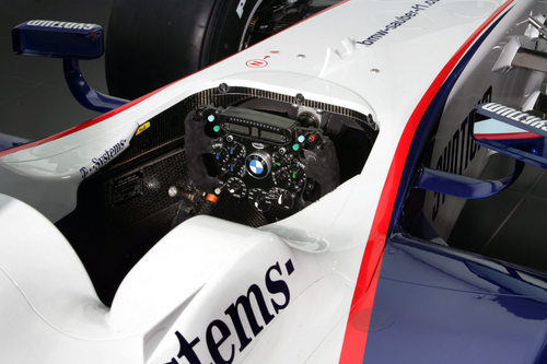 El volante del BMW Sauber F1.09