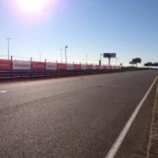 Recta principal del Circuito del Jarama