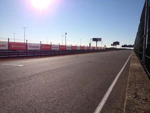 Recta principal del Circuito del Jarama