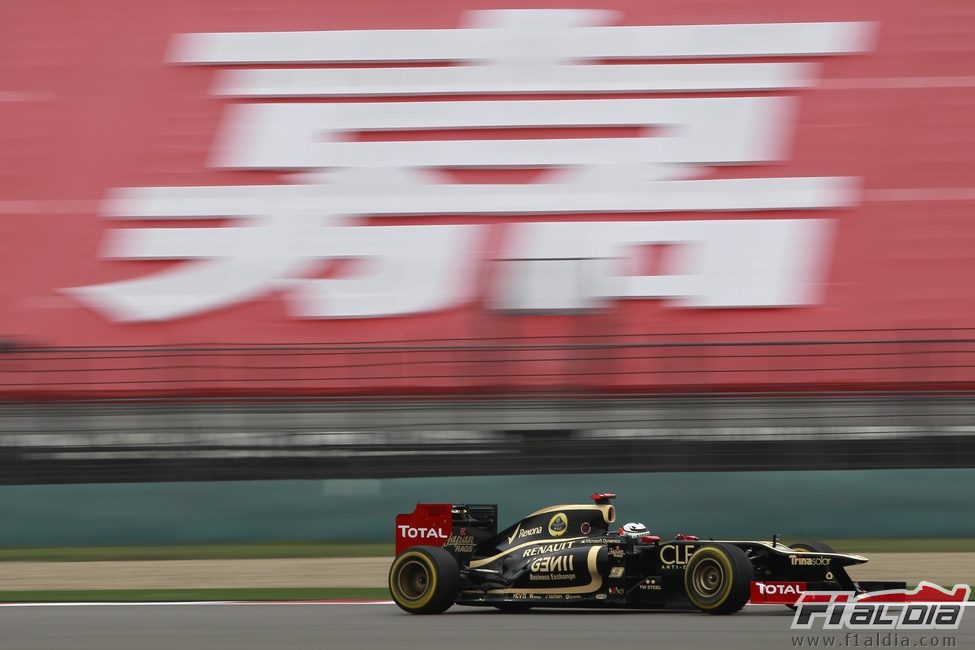 Kimi Räikkönen en los entrenamientos libres del GP de China 