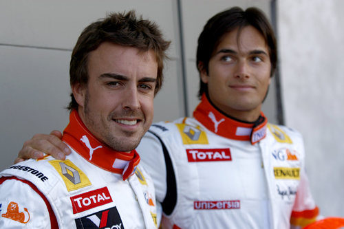 Alonso y Piquet Jr.