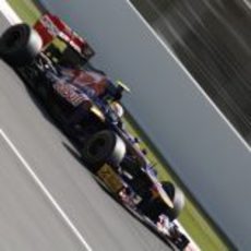 Jean-Eric Vergne en los libres 3 del GP de España 2012