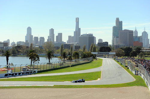 Heidfeld durante la sesión de clasificación