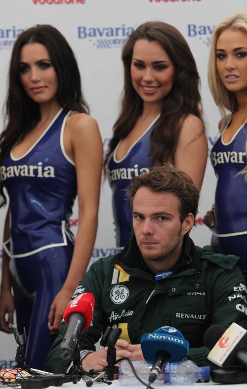 Giedo van der Garde estuvo en la 'Bavaria City Racing'