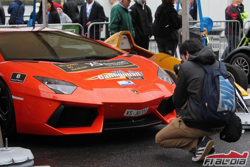 Un Lamborghini en el 'Bavaria City Racing'