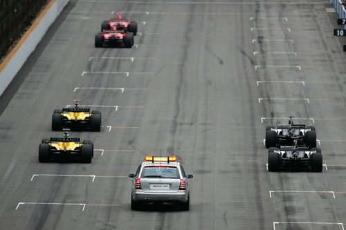 Parrilla de salida del GP de Estados Unidos 2005