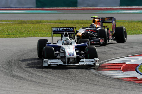 Heidfeld y Vettel