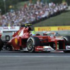 Felipe Massa terminó noveno en Hungaroring