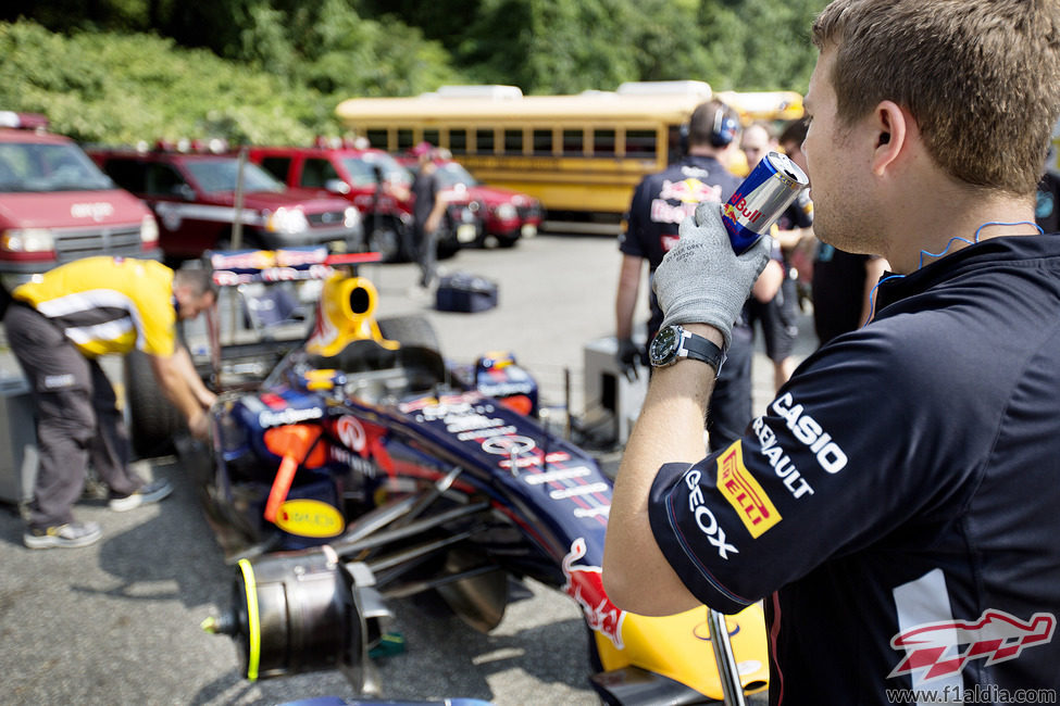 Red Bull para comenzar el día