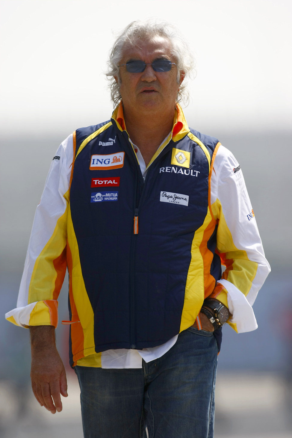 Briatore llega al circuito de China