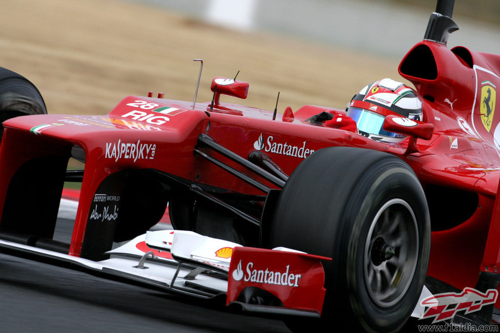 Trabajo aerodinámico para Ferrari