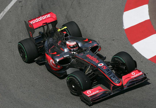 Kovalainen en la pista