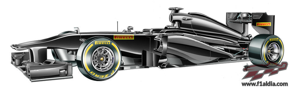 El nuevo monoplaza de Pirelli para 2013