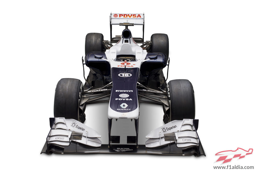 Plano superior del Williams FW35