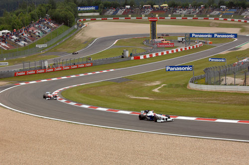 Kubica durante los libres