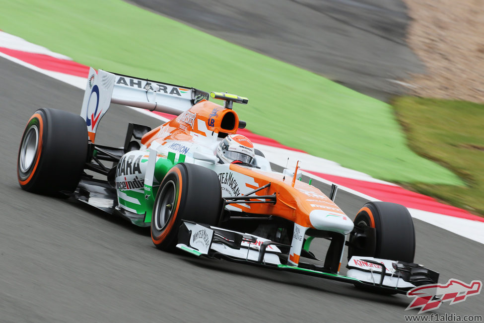 Adrian Sutil exprime el VJM06