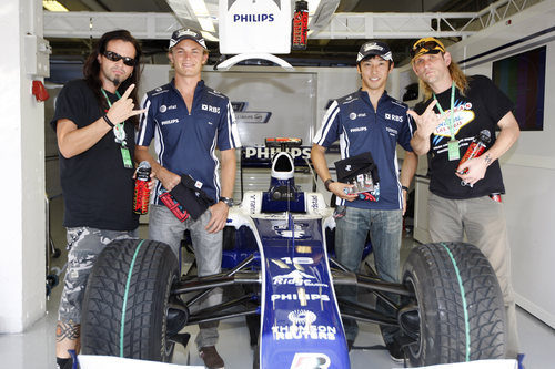 Los dos pilotos de Williams y Tankcsapda