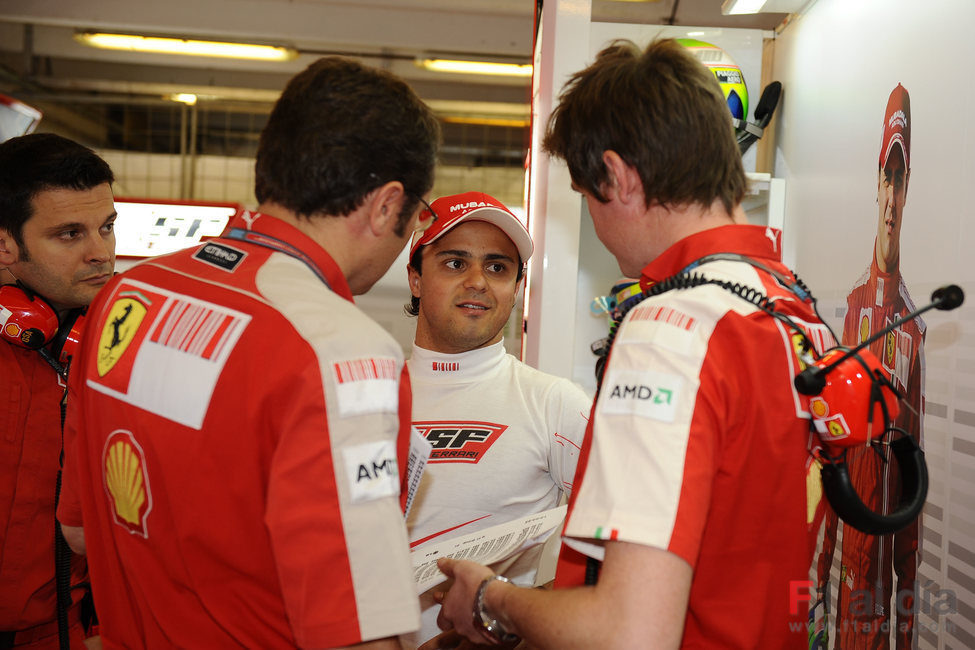 Massa, Domenicali y Smedley