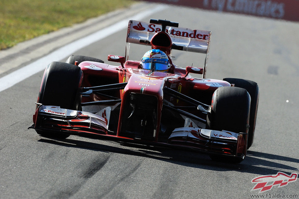 Fernando Alonso acumula rodaje en Yeongam