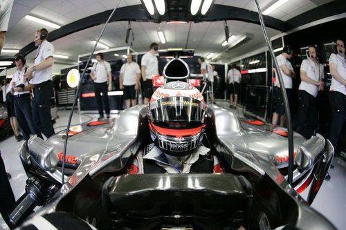 Kovalainen en su McLaren