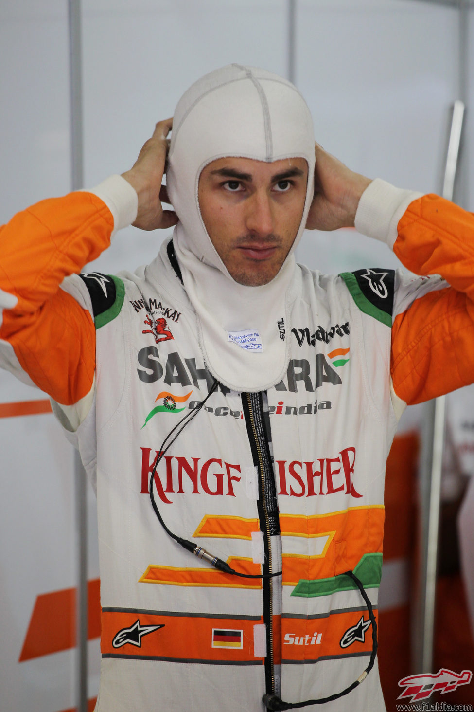 Adrian Sutil da por terminada la clasificación