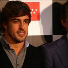 Fernando Alonso presenta su colección en Madrid