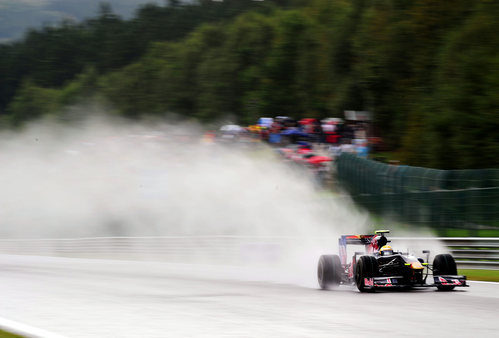 Buemi en el agua