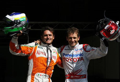 Fisichella y Trulli