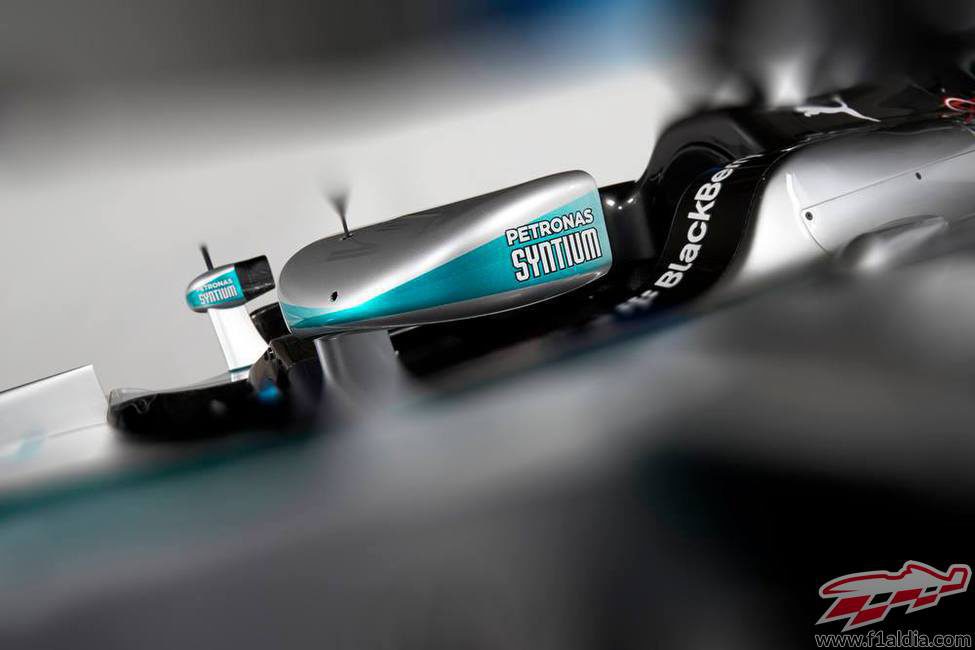 Los nuevos colores del Mercedes W05