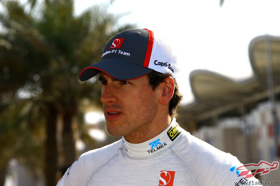 Adrian Sutil mira fijamente al horizonte