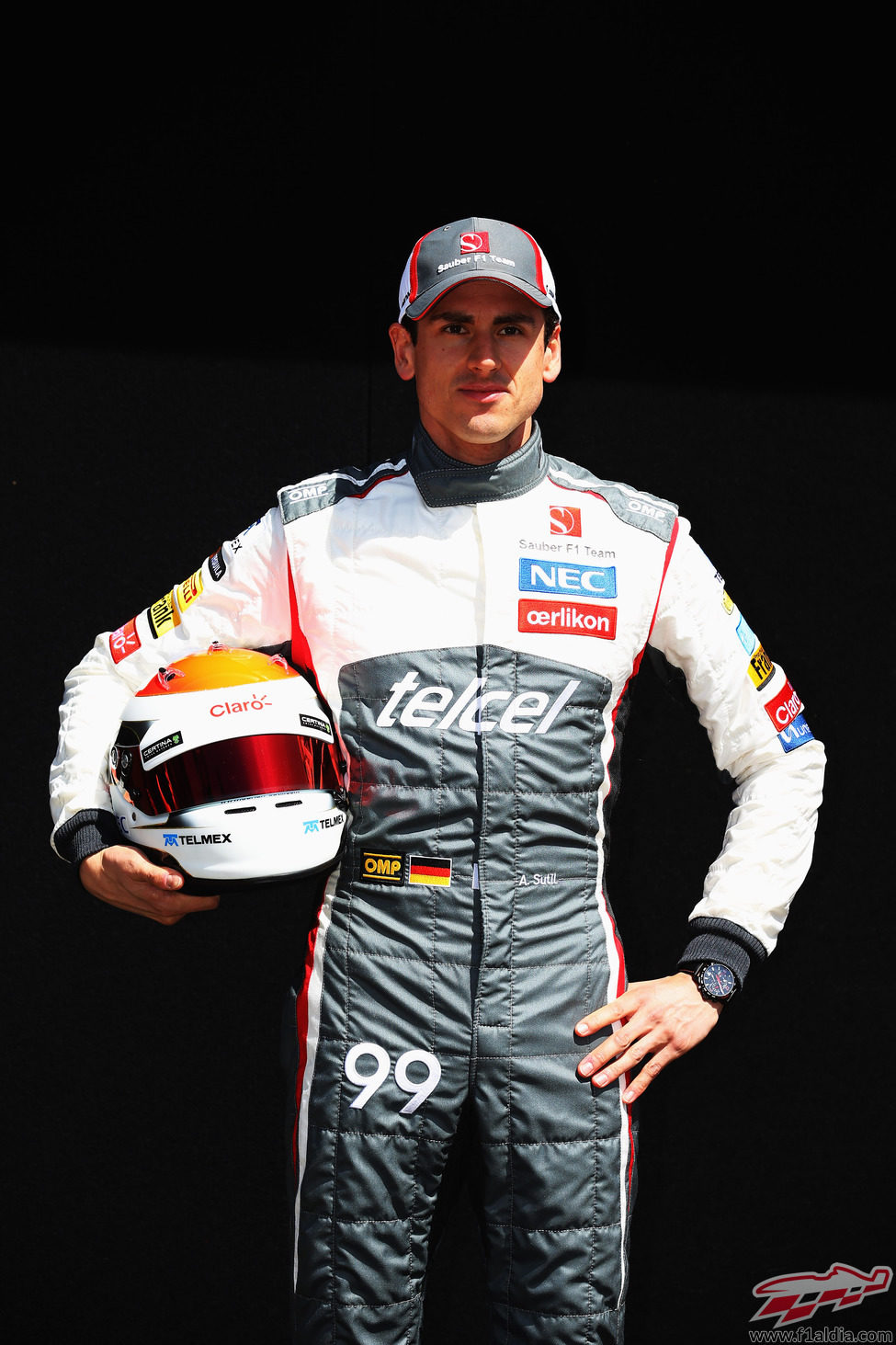 Adrian Sutil, piloto de Sauber en 2014