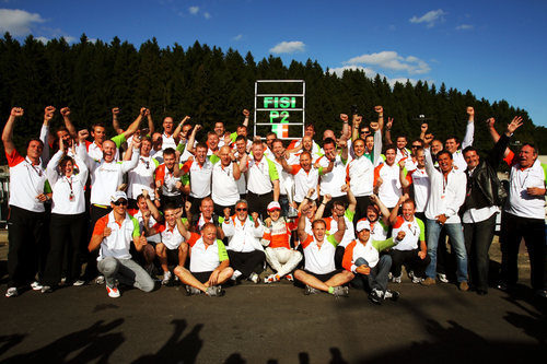 Foto de equipo de Force India