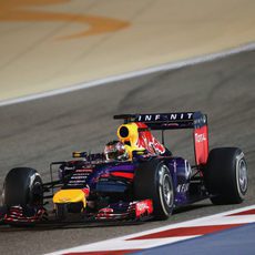 Sebastian Vettel se quedó sin DRS en algunos momentos